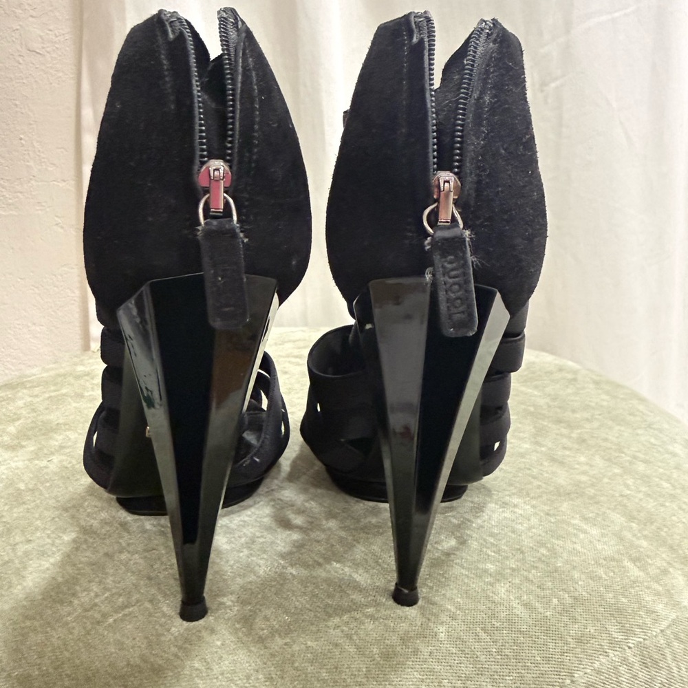 Gucci Black Stiletto Heels